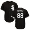Nike Luis Robert Chicago White Sox Black Alternate Replica Men's Jersey 2 Nike Luis Robert Chicago White Sox Black Alternate Replica Men's Jersey -Hockey Store Robert 88 Alternate front and back
