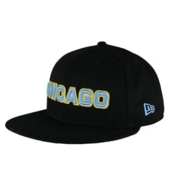 Chicago Sky Explorer Black New Era Snapback Hat