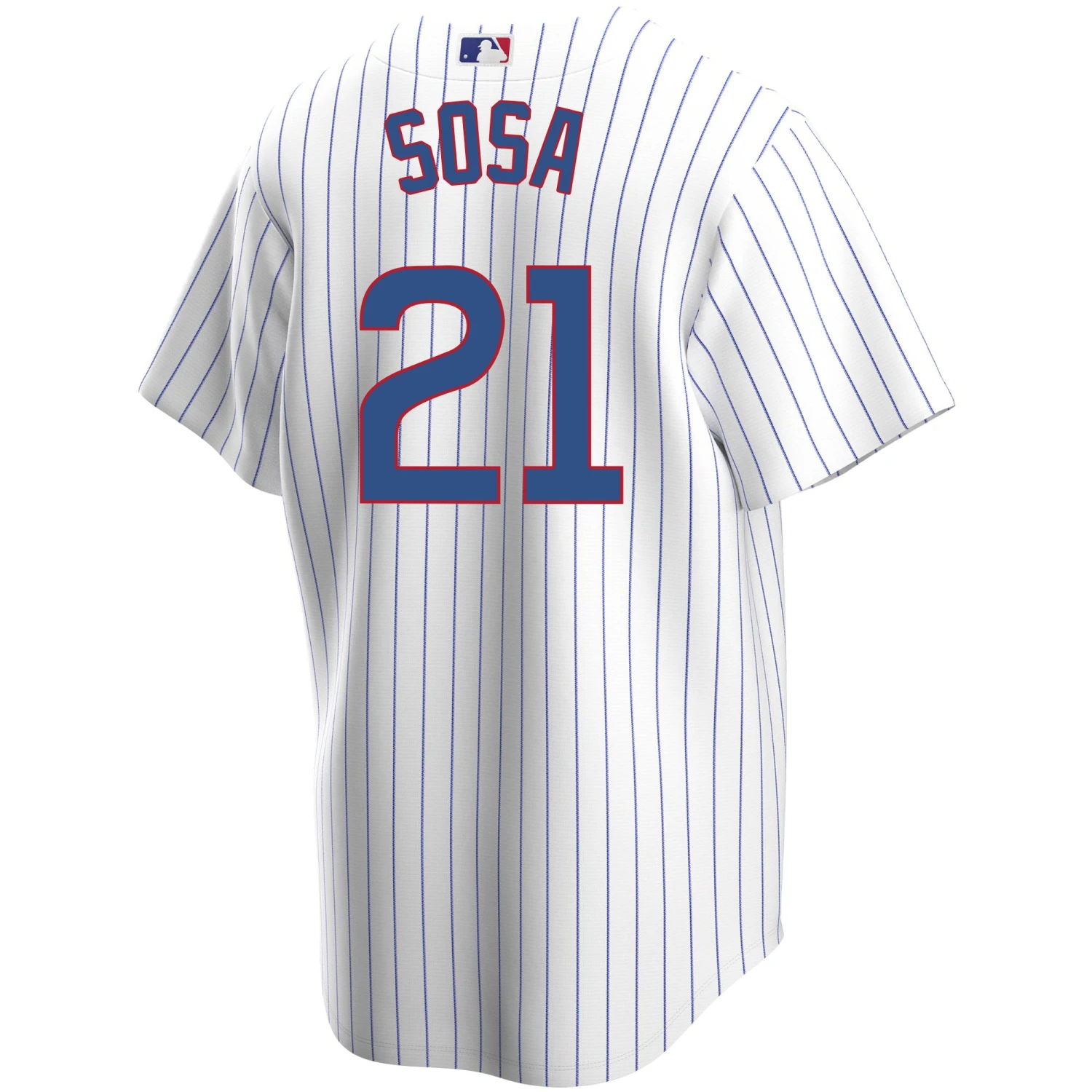 Nike Sammy Sosa Chicago Cubs Home Pinstripe Men's Replica Jersey 4 Nike Sammy Sosa Chicago Cubs Home Pinstripe Men's Replica Jersey - Image 2