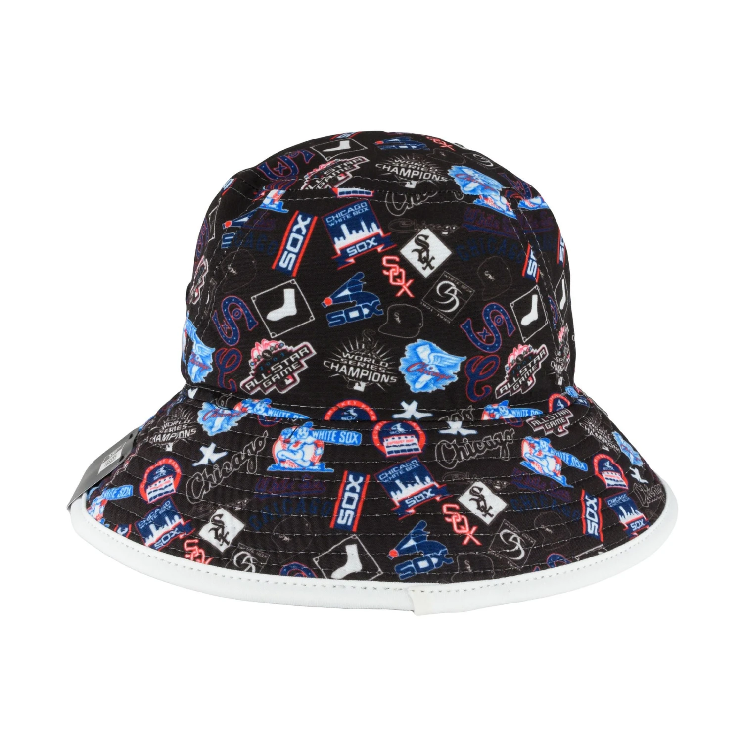 NEW ERA Chicago White Sox All Logos Bucket Hat 6 NEW ERA Chicago White Sox All Logos Bucket Hat - Image 4