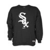 Chicago White Sox Logo Black Crew Neck Sweatshirt 1 Chicago White Sox Logo Black Crew Neck Sweatshirt -Hockey Store SXMCS00004 0