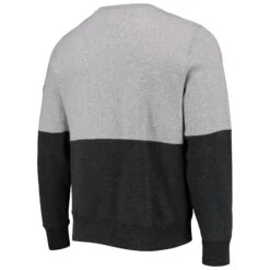 Chicago White Sox '47 Heathered Gray/Heathered Black Two-Toned Men's Pullover Sweatshirt -Hockey Store SXMCS010 3