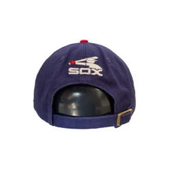 NEW ERA Chicago White Sox Casual Classic White/Red/Navy Throwback 80's Logo 9Twenty Adjustable Adult Hat -Hockey Store SXMHA00128 3