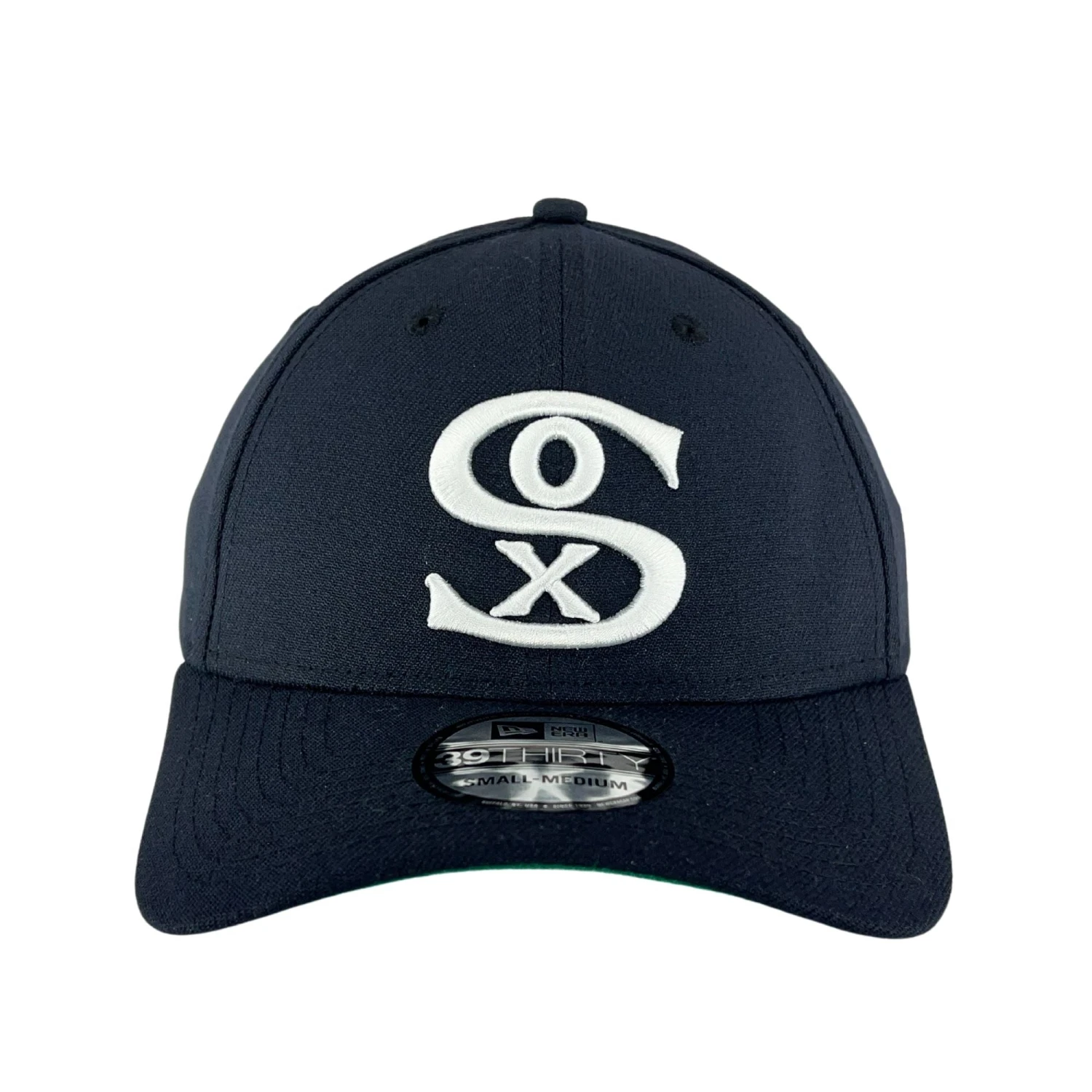 Chicago White Sox 1917 Logo Navy New Era 39THIRTY Flex Fit Hat 4 Chicago White Sox 1917 Logo Navy New Era 39THIRTY Flex Fit Hat - Image 2