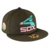Chicago White Sox 1976 - 1990 Logo Walnut/Pink New Era 59FIFTY Fitted Hat -Hockey Store SXMHF123