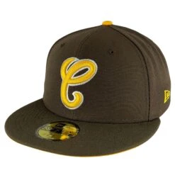Chicago White Sox Brown Gold New Era 59FIFTY Fitted Hat -Hockey Store SXMHF124 2
