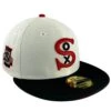 Chicago White Sox Chrome/Black/Red UV New Era 59FIFTY Fitted Hat -Hockey Store SXMHF126 1