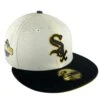 Chicago White Sox Chrome/Black/Gold UV New Era 59FIFTY Fitted Hat -Hockey Store SXMHF131