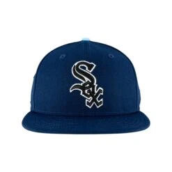 Chicago White Sox Ocean Blue New Era 59FIFTY Fitted Hat -Hockey Store SXMHF136 1