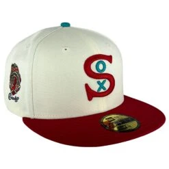 Chicago White Sox Chrome/Red/Teal UV New Era 59FIFTY Fitted Hat