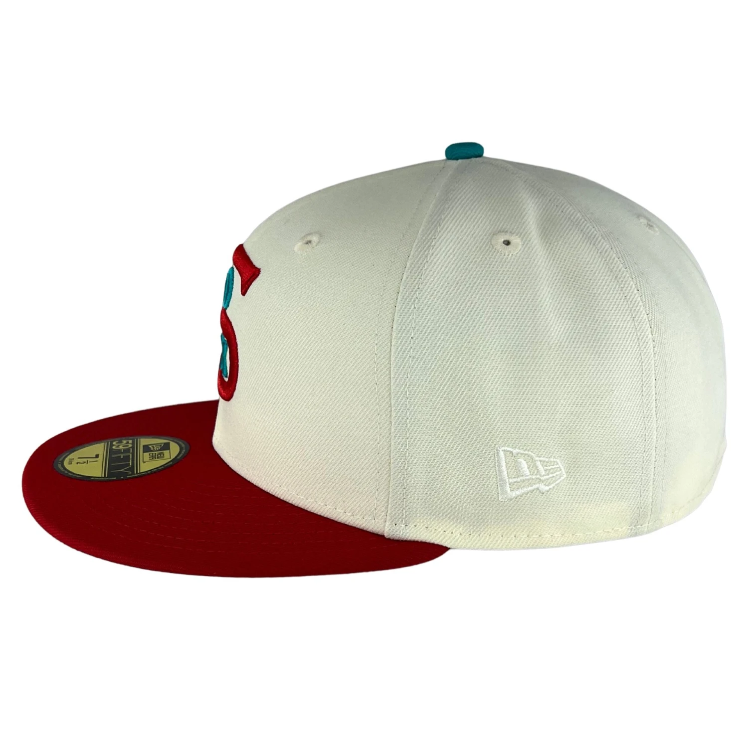 Chicago White Sox Chrome/Red/Teal UV New Era 59FIFTY Fitted Hat 7 Chicago White Sox Chrome/Red/Teal UV New Era 59FIFTY Fitted Hat - Image 5