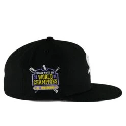 Chicago White Sox Black Grey 05' WS New Era 59FIFTY Fitted Hat -Hockey Store SXMHF152 4