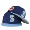 Chicago White Sox Light Navy Birdseye New Era 59FIFTY Fitted Hat -Hockey Store SXMHF156 1