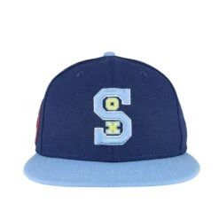 Chicago White Sox Light Navy Birdseye New Era 59FIFTY Fitted Hat 12 Chicago White Sox Light Navy Birdseye New Era 59FIFTY Fitted Hat -Hockey Store SXMHF156 7