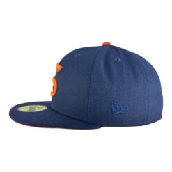 Chicago White Sox Navy/Orange 1917 New Era 59FIFTY Fitted Hat -Hockey Store SXMHF158 4