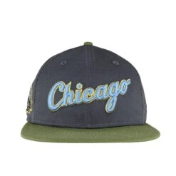 Chicago White Sox Graphite New Olive Birdseye Blue New Era 59FIFTY Fitted Hat 12 Chicago White Sox Graphite New Olive Birdseye Blue New Era 59FIFTY Fitted Hat -Hockey Store SXMHF163 2