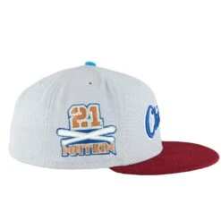 Chicago White Sox Dolphin Grey/Cardinal Red New Era 59FIFTY Fitted Hat 14 Chicago White Sox Dolphin Grey/Cardinal Red New Era 59FIFTY Fitted Hat -Hockey Store SXMHF168 5