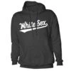 Chicago White Sox Script Logo Black Hoodie -Hockey Store SXMHS051