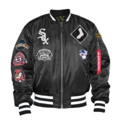 Alpha Industries Chicago White Sox Alpha Bomber Jacket