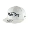 Chicago White Sox Chase White Script New Era 9FIFTY Snapback Hat 2 Chicago White Sox Chase White Script New Era 9FIFTY Snapback Hat -Hockey Store SXMSH032 1