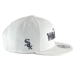 Chicago White Sox Chase White Script New Era 9FIFTY Snapback Hat -Hockey Store SXMSH032 4