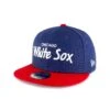 Chicago White Sox Chase Script Navy/Red New Era 9FIFTY Snapback Hat -Hockey Store SXMSH033 1