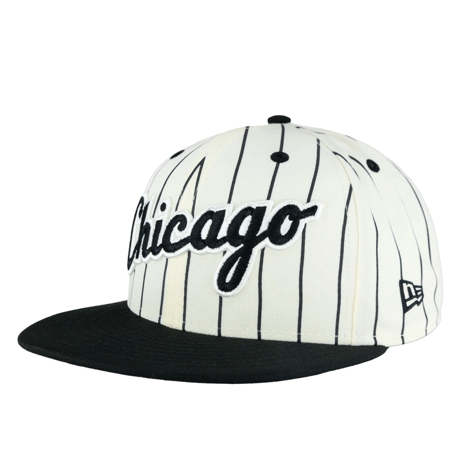 Chicago White Sox Cooperstown 1990 Chrome New Era 9FIFTY Snapback Adjustable Hat 5 Chicago White Sox Cooperstown 1990 Chrome New Era 9FIFTY Snapback Adjustable Hat - Image 3