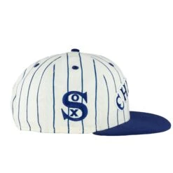 Chicago White Sox Cooperstown 1912 Chrome New Era 9FIFTY Snapback Adjustable Hat -Hockey Store SXMSH052 4