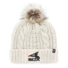 '47 BRAND Chicago White Sox Meeko White Cuffed Knit Hat 1 '47 BRAND Chicago White Sox Meeko White Cuffed Knit Hat -Hockey Store SXWH036 0