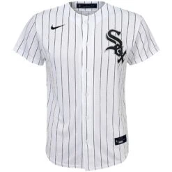 Chicago White Sox Nike Youth Home Pinstripe Replica Jersey -Hockey Store SXYRJ020 1