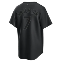 Tim Anderson Chicago White Sox Nike Pitch Black Jersey -Hockey Store T770 RXBB RX7 A07 FF2