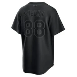 Luis Robert Chicago White Sox Nike Pitch Black Jersey -Hockey Store T770 RXBB RX7 R88 FF2