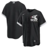 Chicago White Sox Nike Men's Black Alternate Batterman Logo Replica Jersey
