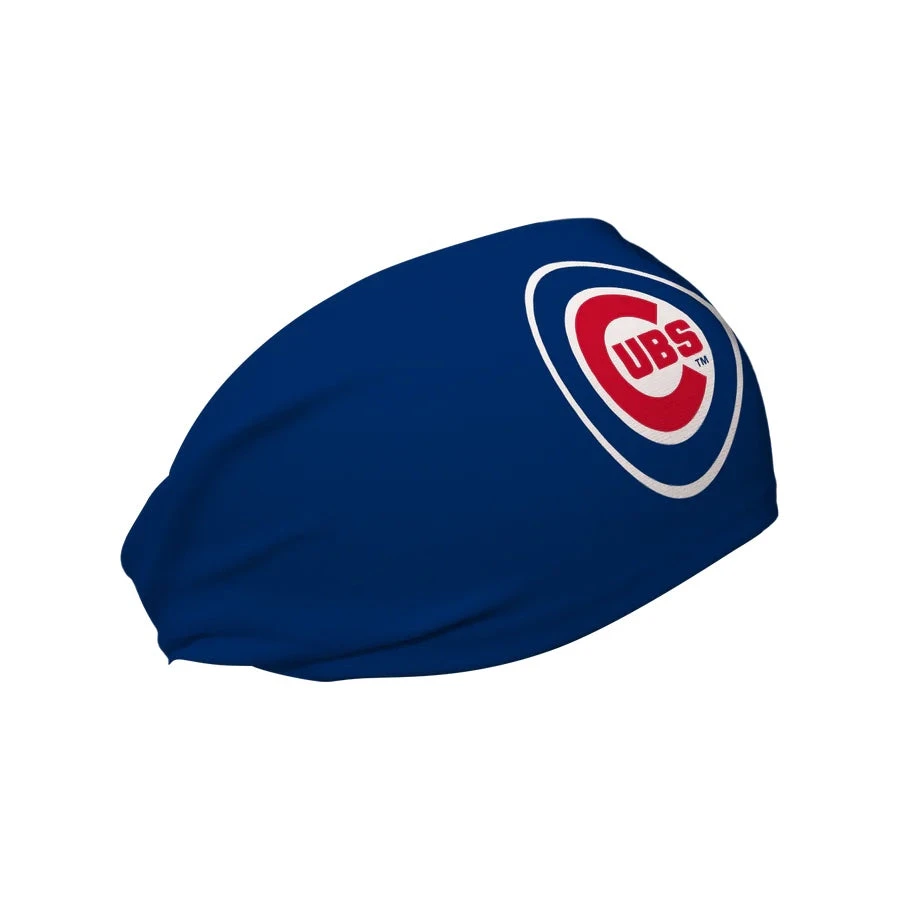 Chicago Cubs Royal Logo Cooling Headband 4 Chicago Cubs Royal Logo Cooling Headband - Image 2