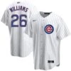 Nike Billy Williams Chicago Cubs Home Pinstripe Men's Replica Jersey 2 Nike Billy Williams Chicago Cubs Home Pinstripe Men's Replica Jersey -Hockey Store WILLIAMS 26 Home front back