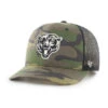 Chicago Bears Camo Strapback 47 Trucker Adjustable Hat -Hockey Store camostrap