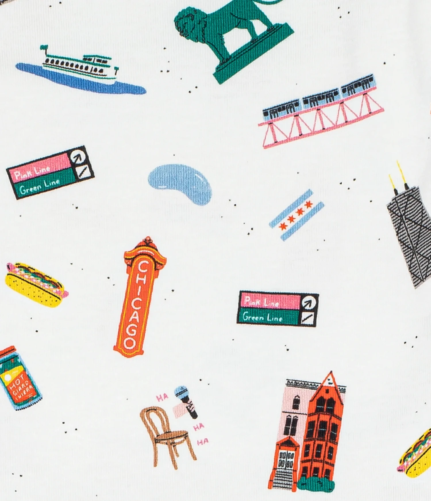 Chicago Goodnight Baby Sleeper Smaller Things Pajamas 5 Chicago Goodnight Baby Sleeper Smaller Things Pajamas - Image 3