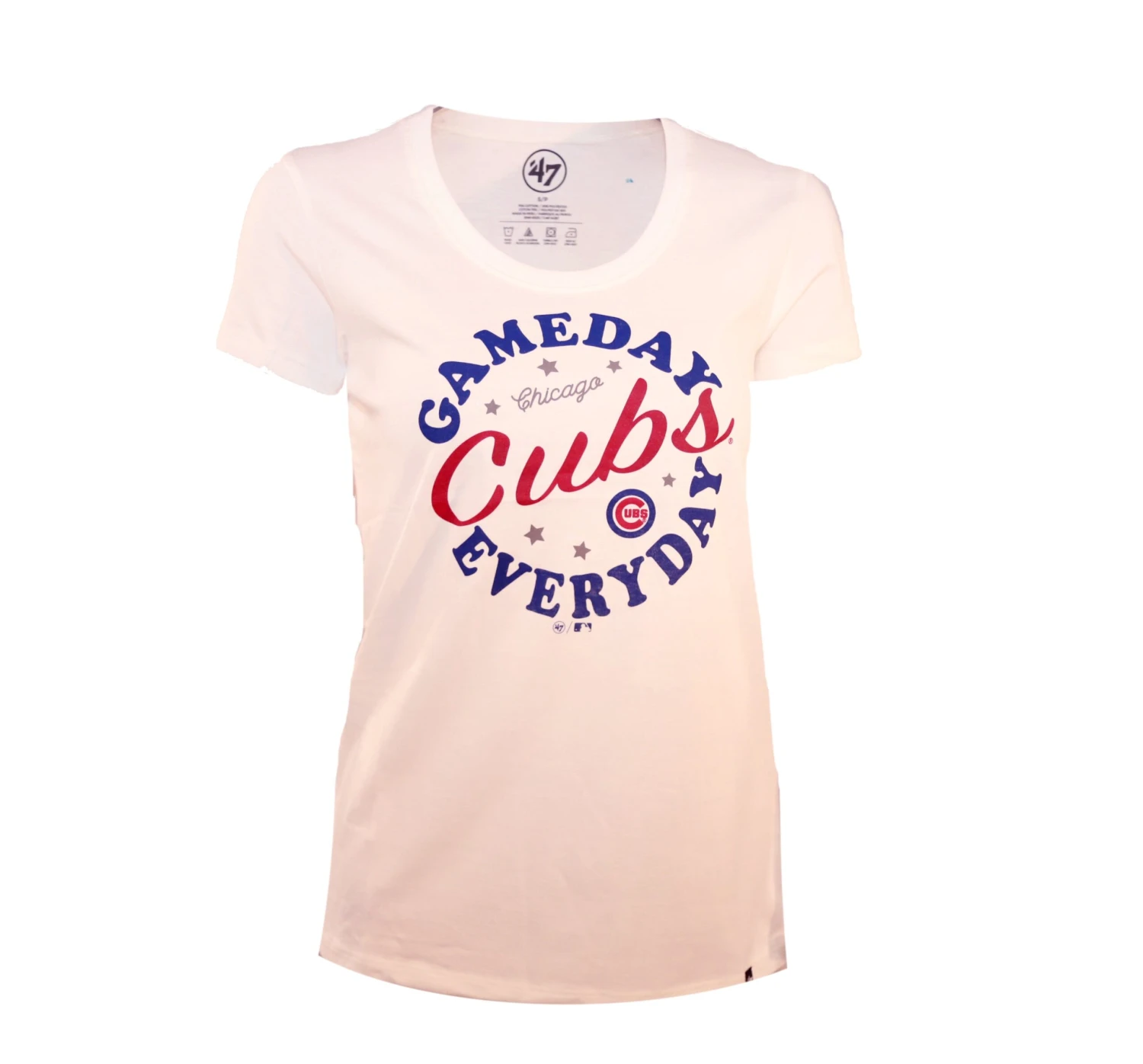 Chicago Cubs Women's White Scoop Gameday Everyday. 3 Chicago Cubs Women's White Scoop Gameday Everyday.