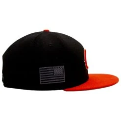 Chicago Bears Black And Orange American Flag And "C" Logo Snapback Hat -Hockey Store media 047310e7 5add 41b2 8f75 a3b0b4153366