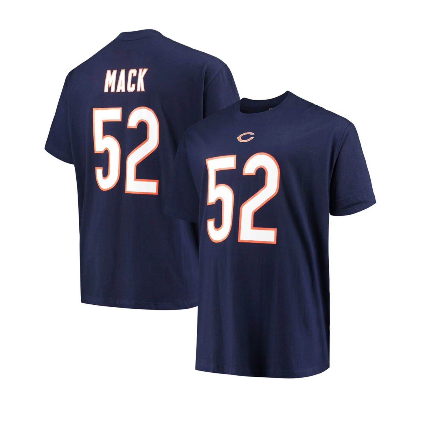 Chicago Bears Men's Khalil Mack Player Name & Number T-Shirt 3 Chicago Bears Men's Khalil Mack Player Name & Number T-Shirt