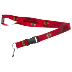 Chicago Blackhawks Red Team Lanyard