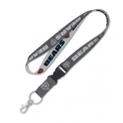 Chicago Bears Grey Wincraft Lanyard