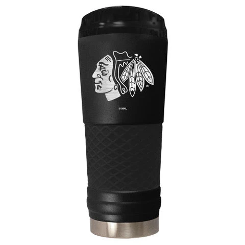 Chicago Blackhawks Black Stealth 24 Oz Tumbler 3 Chicago Blackhawks Black Stealth 24 Oz Tumbler