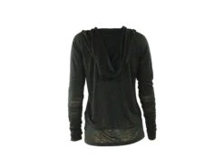 Chicago Bulls Women'sBlack Slub Jersey Pullover Hood W/ Mesh -Hockey Store media 16637b04 a3ac 45ae 94fb 095141aaf2e5