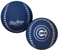 Chicago Cubs Blue Rubber Big Fly High Bounce Ball