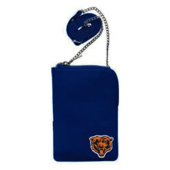 Chicago Bears Navy Pebble Smart Purse