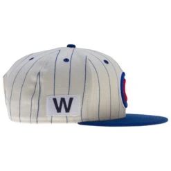 Chicago Cubs White And Royal Pinstripe Bullseye Logo And W Flag Snapback Hat 9 Chicago Cubs White And Royal Pinstripe Bullseye Logo And W Flag Snapback Hat -Hockey Store media 2b1fa958 3b4a 46eb b0fe 3e0665baa226