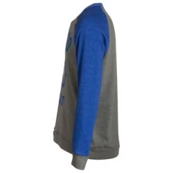 Chicago Men's Heather Grey And Royal Crew Neck Sweatshirt -Hockey Store media 2d40d94a 1dce 4f51 9870 06880b8d20dd