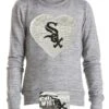 Chicago White Sox Youth Grey Space Dye Knit Pullover W/ Current Logo Sequin Art 2 Chicago White Sox Youth Grey Space Dye Knit Pullover W/ Current Logo Sequin Art -Hockey Store media 323aeca3 0609 4417 bb7e efbb8b528fd6