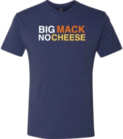 Chicago Bears Navy "BIG MACK NO CHEESE"